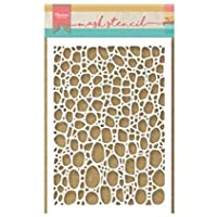 Plantilla de Máscara de Marianne Design- Piedras de Adoquín- para Scrapbooking- Crear Tarjetas y Otras Manualidades con…